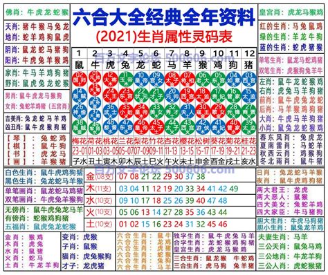 六合彩十二生肖表|2024年